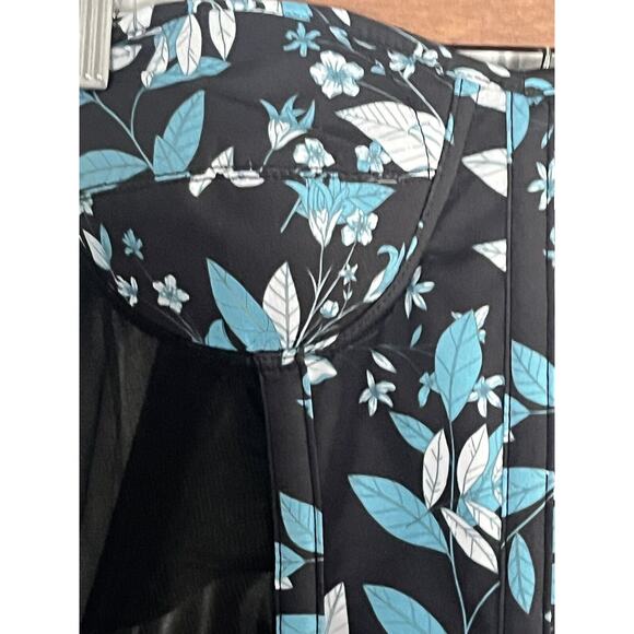 Corset Story Mesh Panel Maxi Dress •26• Floral Waist Trainer Reducer $621 NWT - Picture 9 of 16
